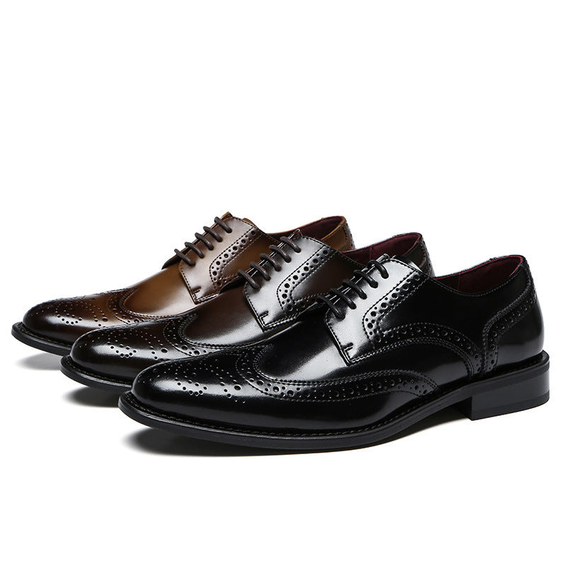 Business Leather Brogues for men