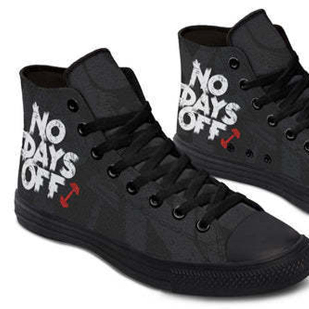 Black High-top shoes