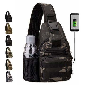 Camo chest bag