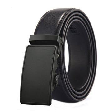 Simple Automatic Buckle Leather Belt