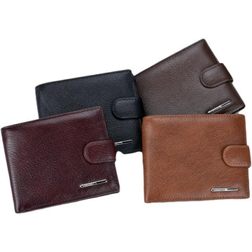 Multifunctional Leather Wallet With Buckle