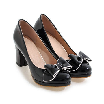 Round-toe Shallow Mouth Shoes