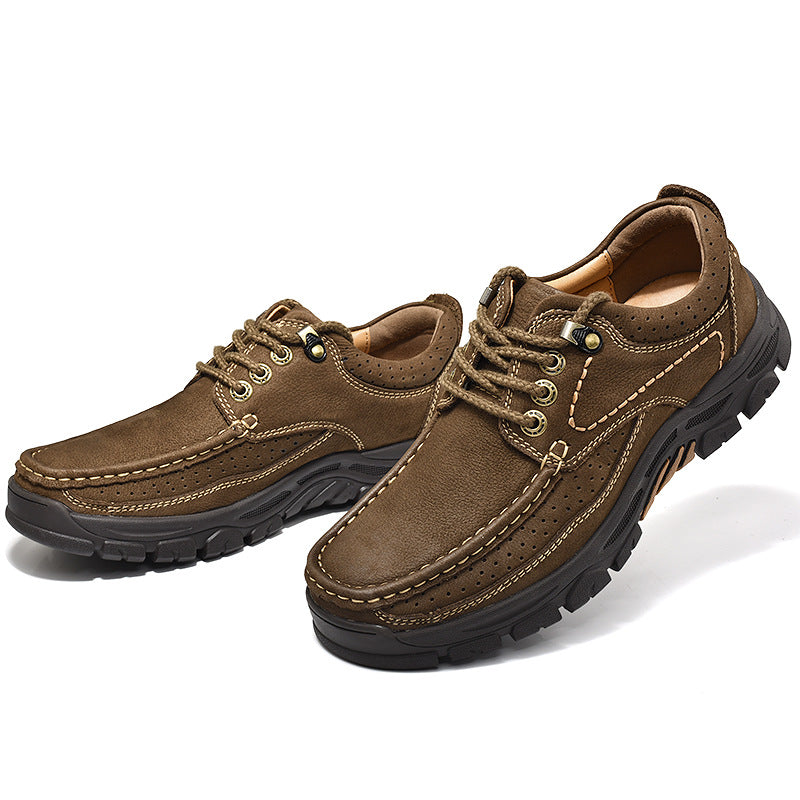 Dark Brown Casual Style Shoes