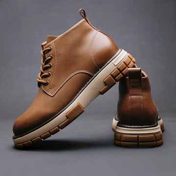 New Fashion Casual Leather Boots