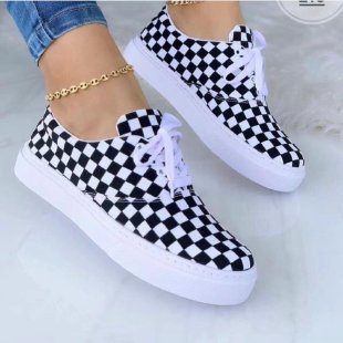 Classic Canvas Print Shoes