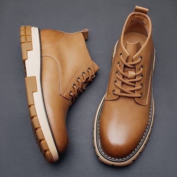 New Fashion Casual Leather Boots