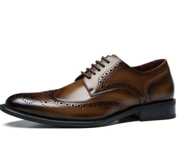 Business Leather Brogues for Men