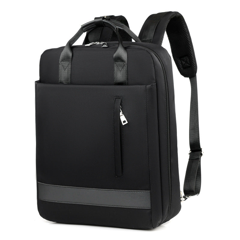 Black Color Business Backpack with Charging Port