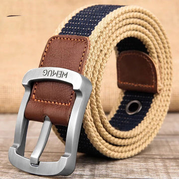 Casual Pin-buckle Canvas Belt