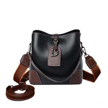 Leather Advanced Texture Bucket Bag