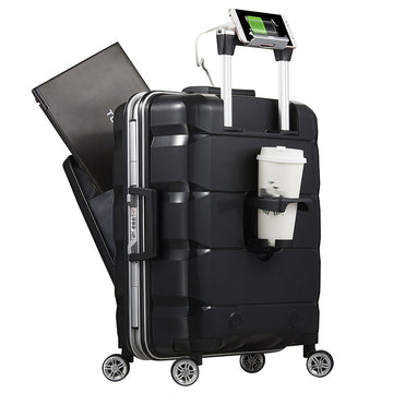 Multifunctional Aluminum Frame Suitcase