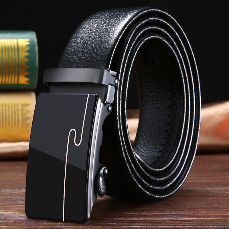 Black Business Acrylic Belt